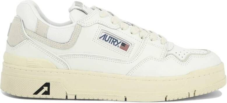 Autry Premium Leren Sneakers White Heren