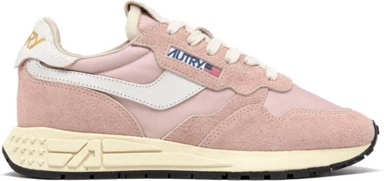 Autry Beige Sneakers voor een stijlvolle look Beige Dames