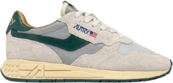 Autry Reflecterende Lage Sneakers in Zilver