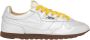 Autry Low-Top Sneakers Front Lace Sneakers In Bright Yellow And Shiny Sil in grijs - Thumbnail 1
