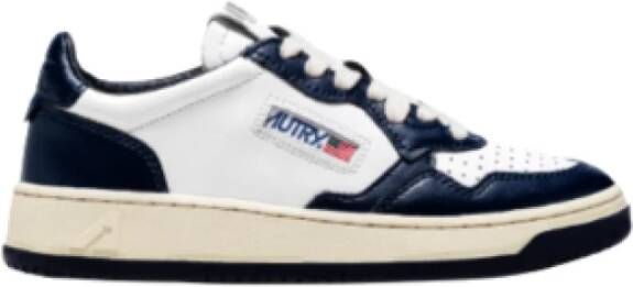 Autry Blauwe Sneakers Medalist Frontsluiting - Foto 5