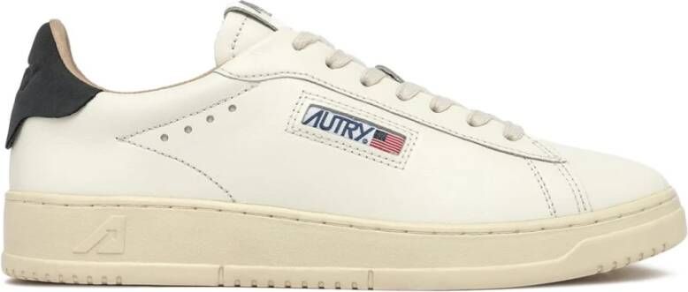 Autry Leren lage sneakers met contrasterende hiel White Heren - Foto 6