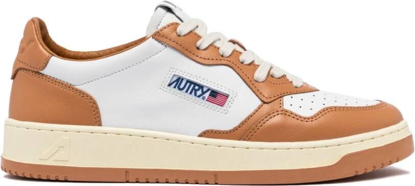 Autry Retro Sporty Sneaker Brown Heren