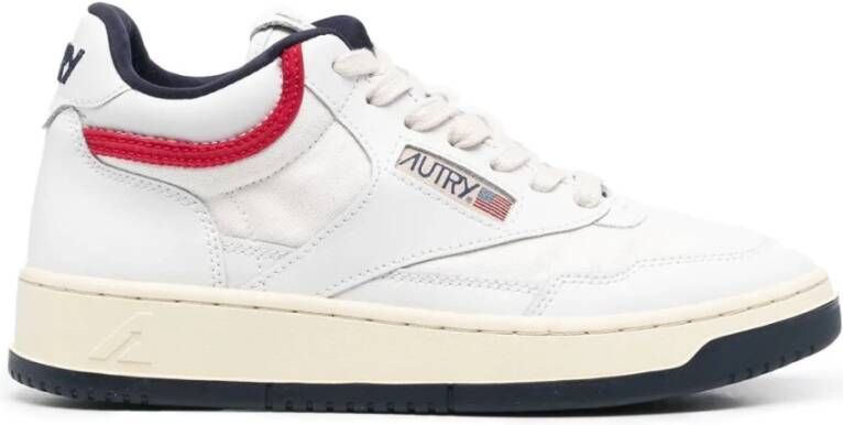 Autry Retro Stijl Veterschoenen White Dames