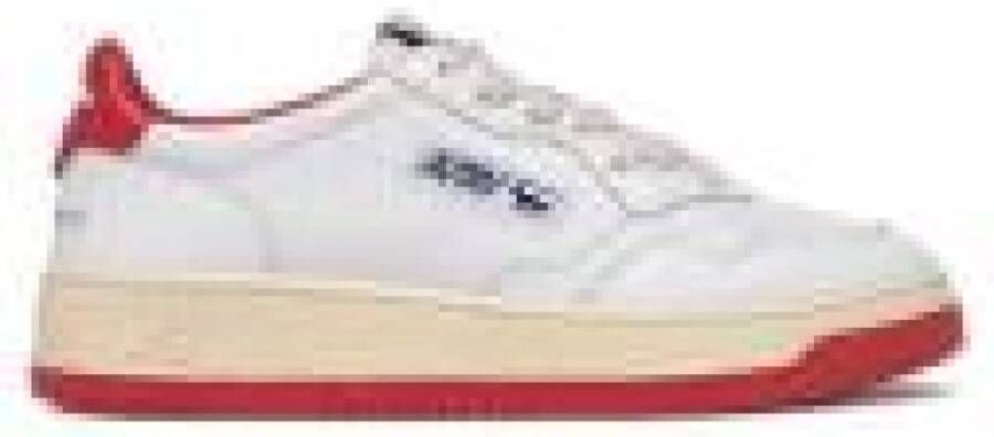 Autry Rode Sneakers met Zijlogo