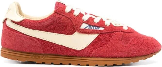 Autry Rode Sneakers voor Mannen Ss25