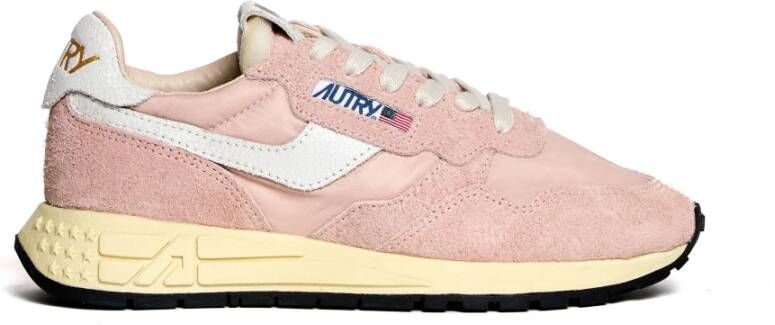 Autry Beige Sneakers voor een stijlvolle look Beige Dames - Foto 5