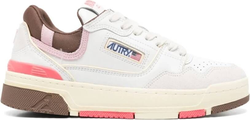 Autry Roze CLC Low Sneakers Multicolor Dames
