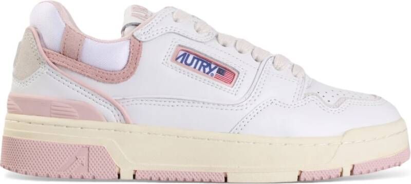 Autry Roze Lage Sneakers Multicolor Dames