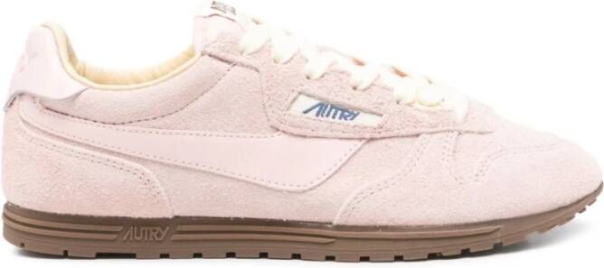 Autry Roze Sneakers voor Vrouwen Aw25