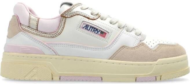 Autry Roze Wieg Lage Sneakers Multicolor Dames
