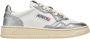 Autry Witte Leren Sneakers met Zilveren Accenten Multicolor Dames - Thumbnail 6