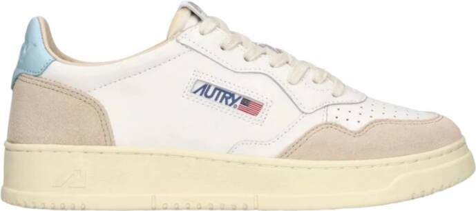 Autry Medalist Low Sneaker Vintage-geïnspireerd White Dames