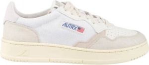Autry Medalist Low sneaker met leren en suède details