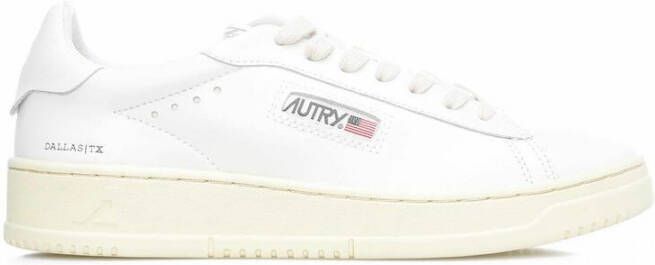 Autry Low-Top Sneakers Classic White Dallas Leather Sneakers in wit