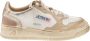 Autry Vintage Witte Sneakers met Zijlogo Multicolor Dames - Thumbnail 7