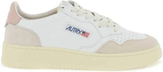 Autry Medalist sneaker van leer met suède details