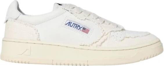 Autry Sneakers met paneeldesign en distressed effect Wit - Foto 11