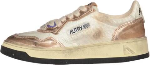 Autry Low-Top Sneakers Genuine Leather Sup Vint Sneakers in zwart