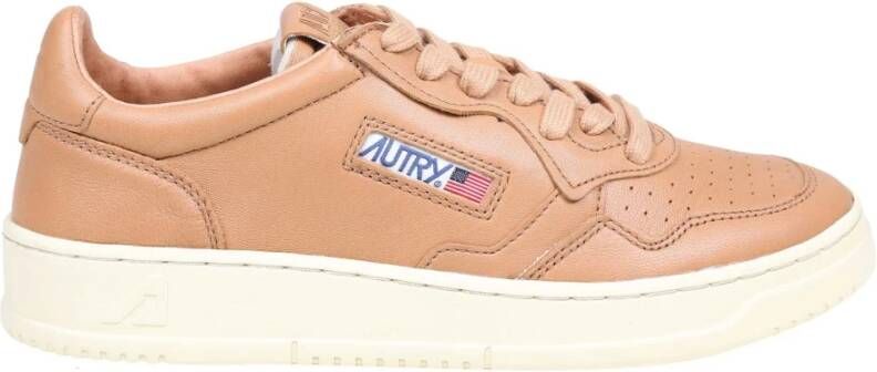 Autry Retro High Top Sneaker Pink Dames