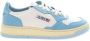 Autry Vintage lage profiel leren sneakers met Amerikaanse vlag detail White Dames - Thumbnail 1