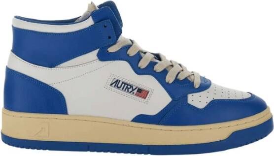 Autry Blauwe Sneakers Multicolor Heren