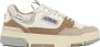 Autry Sneakers clc low in suède en nubuck natural silver Multicolor Dames - Thumbnail 5