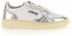 Autry Kleurrijke leren sneaker met reflecterend label