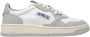 Autry Witte en Lichtblauwe Leren Sneakers voor Heren White Heren - Thumbnail 7