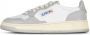 Autry Witte Blauwe Herensneakers AW23 Lage Sneakers Witte Lage Sneakers White - Thumbnail 8
