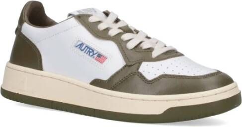 Autry Tijdloze stijl met een eigentijdse touch Vintage-ge?nspireerde leren sneakers Wit Heren - Foto 3