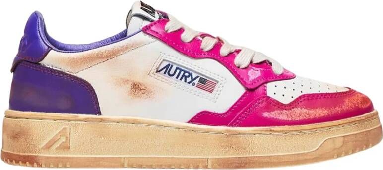 Autry Stijlvolle Sneakers voor Modieuze Vrouwen Multicolor Dames