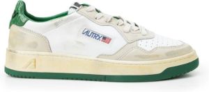 Autry Super vintage sneaker van leer met logo