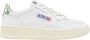Autry Witte Leren Sneakers met Gelaagde Inzetstukken White Dames - Thumbnail 12