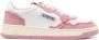 Autry Tweekleurige leer- en stoffen medaillewinnaar sneakers Roze Dames - Thumbnail 1