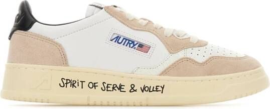 Autry Sneakers met gebarsten effect en logo details Multicolor Dames