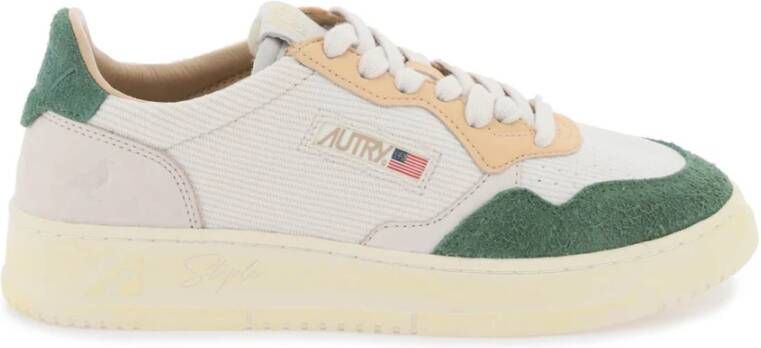 Autry Medalist Low Super Vintage x Staple Sneakers White