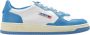 Autry Witte Lage Sneakers Logo Rubberen Zool Blue Heren - Thumbnail 4