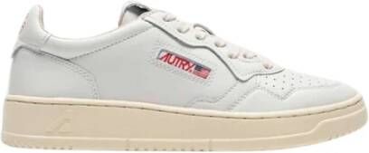 Autry Witte lage top sneakers White Heren