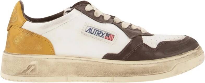Autry Witte Sneakers Avlm Sv12 Multicolor Heren