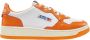 Autry Tweekleurige Leren Lage Sneakers White Heren - Thumbnail 6