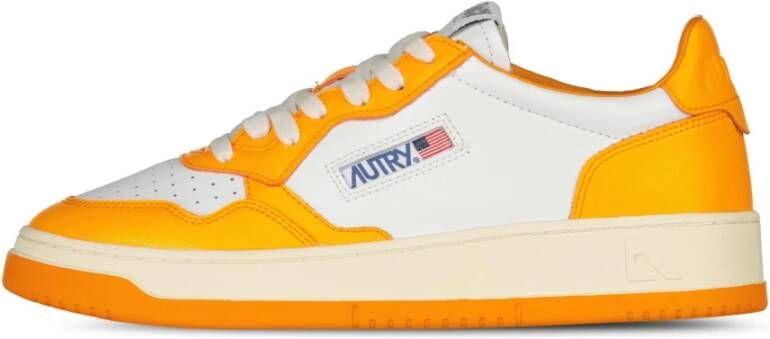 Autry Sneakers Orange Heren