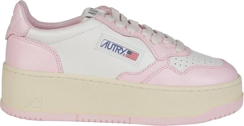 Autry Sneakers Pink Dames