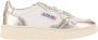 Autry Witte Platina Leren Sneakers Vintage-geïnspireerd Wit Dames - Thumbnail 35