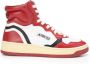 Autry Vintage High-Top Sneakers Rood Dames - Thumbnail 6