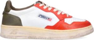 Autry Super Vintage Low sneaker van leer