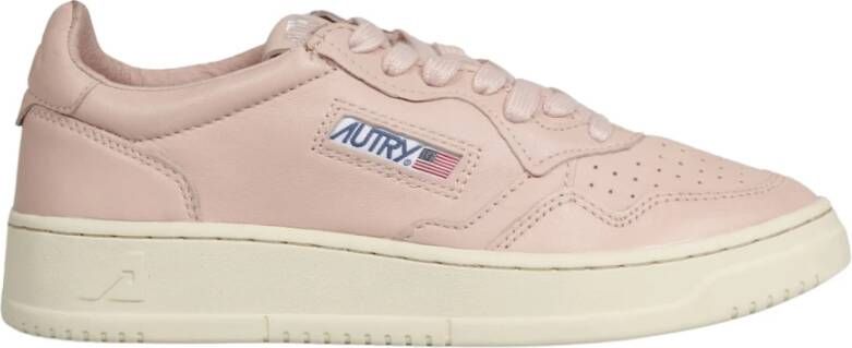 Autry Retro High Top Sneaker Pink Dames