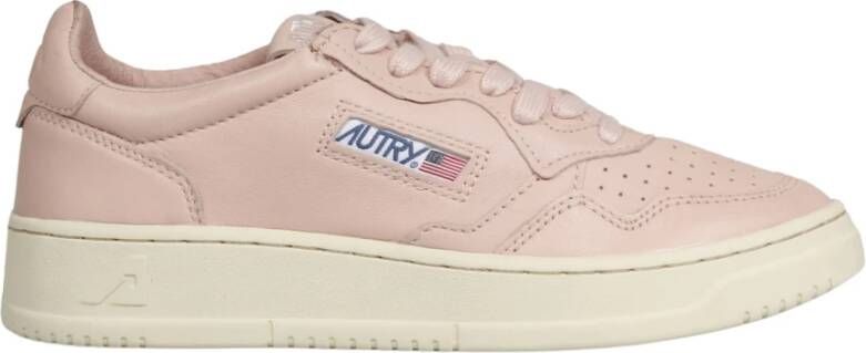 Autry Retro High Top Sneaker Roze