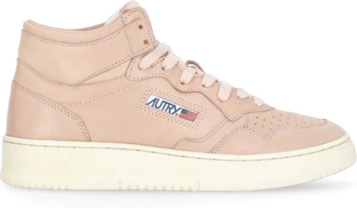 Autry "Mid-Top Dames Sneaker" Roze Dames