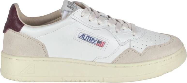 Autry Sneakers van leer en suède met logo